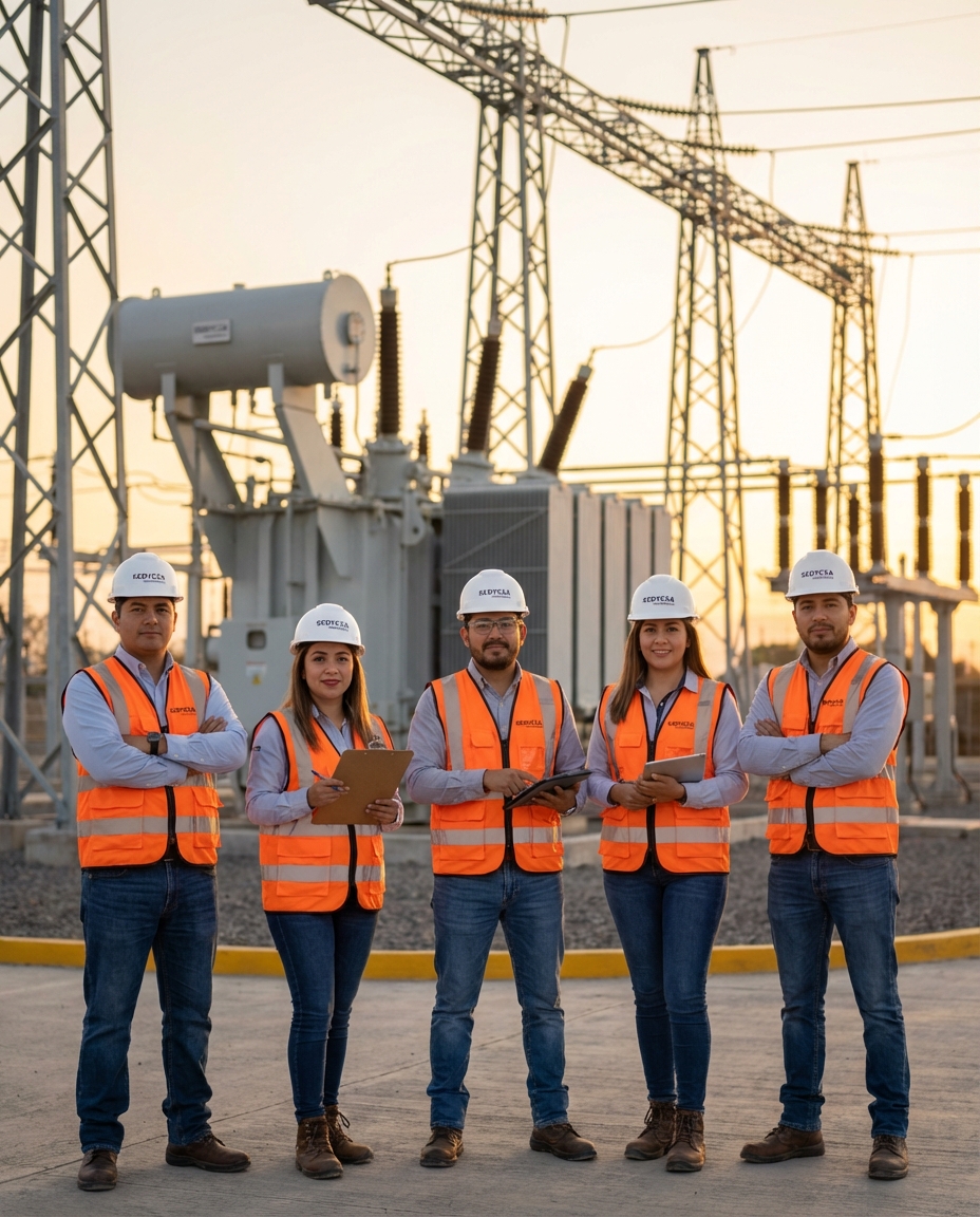 Equipo de ingenieros SEDYCSA